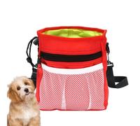 Dog Training Bag, Treat Bag for Pet Training, Large Dog Training Bag, Dog Bag with Waist Strap, Shoulder Strap, Integrated Poop Bag Dispenser, Dog Training and Behavior
