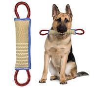 Dog Training Bite Tugs Pet Bite Cushion Jute Dog Bite Sleeve for Training Police K9 Boy Malinois German Shepherd Rottweiler, See Size Description, 1