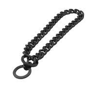Dog Training Collar - 34 Inch Dog Choke Chain,Stylish Stainless Heavy Duty Chain Fits 30in Neck for Small Large Breed Nighttime Safety Behavior Correction Puppy