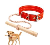 Dog Training Collar Speed Limiter Corrector Aid with Bar and Rope