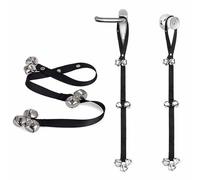 Dog Training Doorbells, Dog Puppy Potty Training DoorBells, Puppy Toilet Training Bells, Adjustable Length Dog Doorbells, Teaching puppy to Ring when its Toilet Time to Get Outside - 2 Pack