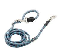 Dog Training Double Head Adjustable Belt for Small Medium Large Dog Straps Running Free Hands Rope Hands Free Dog Lead(Blue,M)