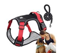 Dog Training Harness | Breathable No Pull Pet Harness Adjustable Dog Harness | Flexible Dog Chest Harness Dog Pulling Harness for Outdoor Activities