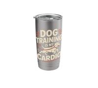 Dog Training is My Cardio Dog Lover Walking Stainless Steel Insulated Tumbler