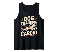 Dog Training is My Cardio Dog Lover Walking Tank Top