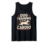 Dog Training is My Cardio Dog Lover Walking Tank Top