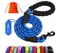 Dog Training Lead 1.5M 3M 5M 10M 15M 20M 25M 30M Long Dog Leash Heave Duty, Long Line Lead Reflective Rope for Small Medium Large Dogs Tracking Recall Training Outdoor (Dark Blue, 25M)