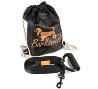 Dog Training Lead - 30 Foot Long for Pups and Dogs - Padded Foam Barrel Handle - Free Carry Bag - Made from Strong Nylon - 1 Inch Wide