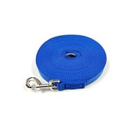 Dog Training Lead 5ft-100ft Long Line Obedience Recall Horse Tracking Leash Small Medium Large 25mm Webbing (Royal Blue, 15ft/4.5m)