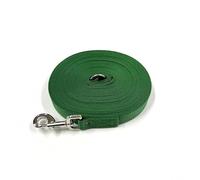 Dog Training Lead 5ft-100ft Long Line Obedience Recall Horse Tracking Leash Small Medium Large 25mm Webbing (Green, 65ft/20m)
