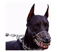 Dog Training Muzzle, Prevent Barking Chew for Small Medium Large Dogs Halloween Cosplay Party Costumes XL/35cm(L/31cm)