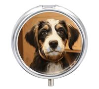 Dog Training Pill Box, 3 Compartment Small Pill Case Waterproof Travel Pill Organizer for Pocket Or Purse Portable Mini Medicine Tablet Vitamin Holder Pill Case