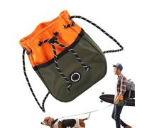 Dog Training Pouch, Dog Treat Pouch Training Shoulder Bag, Animals Waterproof Snacks Holder Versatile for Beef Jerky Chicken Dried Food Wet Wipes