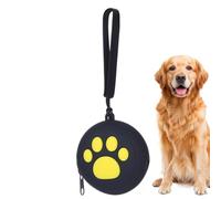 Dog Training Pouch | Portable Silicone Waterproof Dispenser with Lanyard - Dog Training Treat Bag,for Walking Outdoor Park Home Puppy Snack Food Reward Waist Pocket Hands
