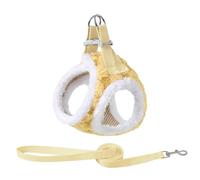 Dog Training Rope - Heavy Duty Rope Dog Rope | Adjustable Dog Lead Plush Chest Harness For Cats | Soft and Cozy Firm Traction Ropefor Walking Running Training Long Walks and Outdoor Activities