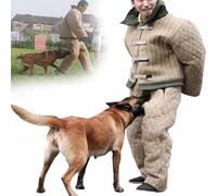 Dog Training Suit - Protective Clothing for Large Dogs, Professional Bite Sleeves for Police Dog Training, Jacket and Pants Set