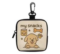 Dog Training Treat Bag - Quick Access to Rewards Without Rummaging | Semi-Transparent Waist Pouch with Dedicated Pocket | For Puppies, Owners, Walks, Hiking Camping Beach
