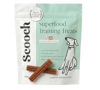 Dog Training Treats, Low Fat Superfood Reward, Banana & Peanut Butter, 100g | Vitamins K, A and C, Hypoallergenic, Free From Artificial Colours, Grains, Wheat and Corn, Small Pocket Friendly Pieces