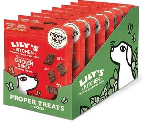 Dog Training Treats Natural Chicken & Beef Lily's Kitchen 8 x 70g
