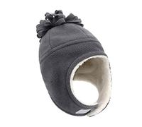 Dog Trapper Hat Fleece Color Gloves Children's Two and Piece Winter Hat Warm Solid Hats Mens Hat Rabbit Personalized Gifts Men Black Beret Women Large Womens Winter Golf Hat