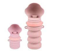 Dog Travel Bottle - Portable Leak Proof Cup, Foldable Drinking Container, Food Grade Safe Dispenser, Lightweight Compact Design | Outdoor Hiking Camping Walking Beach Park for Puppy Road Trip Vacation