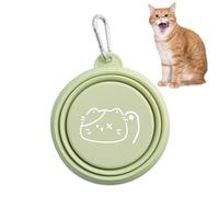 Dog Travel Folding Bowl, 15 cm Foldable Pet Feeding Bowl, Portable Water Cup, Lightweight Cat, Reusable Dish for Camping, Hiking Path, Outdoor