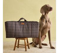 Rosewood x Joules Henson Check Travel Mat for Dogs, Portable Outdoor or Indoor Pet Mat for Travel and Adventures, Washable, 110 x 68 cm