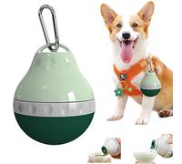 Dog Travel Water Bottle Detachable Bowl Leak Proof Portable ，Silicone Bottle Body，Collapsible and Suitable for Small Pets for Outdoor Walking, Hiking, Travel