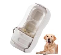 Dog Travel Water Bottle Dispenser, Dog Water Bottle with Food Bowl - 2 in 1 | Drinking accessories for drinking and eating for cats, puppies as well as for walks with the cat