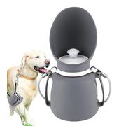 Dog Travel Water Bottle, Foldable Leakproof Dispenser, Portable Pet Hydration, Built-In Drinking Bowl, Easy Carry Lanyard, Outdoor Feeder for Small, Medium, Large Dogs, 1 Piece