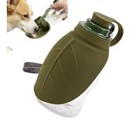 Dog Travel Water Bottle, Leak-Proof Pet Food Container, Portable Water Bottle for On the Go, for Puppies, Cats, Hamsters, Transport Box, Cage, Kennel, Outdoor, Camping