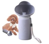 Dog Travel Water Bottle - Leak Proof Portable Puppy Water Dispenser | Foldable Water Bottle For Dogs | Temperature Resistant Waterer Bowl For Hiking Camping Beach Outdoor Traveling Park Road Trip