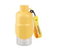Dog Travel Water Bottle - With Cute Printed Container and Handle | Cat Bottle for Camping Accessories | for Puppies Cats All Breeds Outdoor Hiking Picnic Game