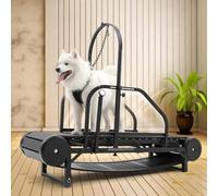 Dog Treadmill for Exercise and Health, Adjustable Slatmill with Pedometer for Large and Medium Dogs