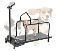 Dog Treadmill for Large and Medium Dogs - Adjustable Running Machine for Healthy Pet Life, Doggy Treadmill with Display Screen, Indoor Dog Exercise Treadmill for up to 176 lbs, Speed Range: 1-6 km