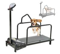Dog Treadmill for Large Dogs - Indoor & Outdoor Running Training Equipment, 80kg/176lbs Load with Display Screen