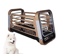 Dog Treadmill for Medium & Large Dogs, Pet Running Machine with LED Display, Slope Adjustment, Remote Control, Manual Modes, for dogs up to 30kg