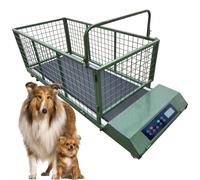 Dog Treadmill, Pet Exercise Equipment with Digital Display, 0.8-12 Km/h Multi-speed Adjustment, 100 Kg Strong Load-bearing Capacity for Yard, House, Indoor