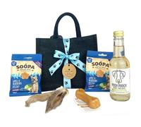 Dog Treat Bag Hamper | Natural Gift for Dogs | Just Perfect For Dog Birthday | Gift Set | Dog Present | Puppy Hamper Present