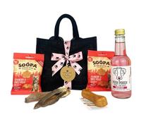 Dog Treat Bag Hamper | Natural Gift for Dogs | Just Perfect For Dog Birthday | Gift Set | Dog Present | Puppy Hamper Present