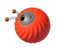 Dog Treat Ball 2-in-1 - Pet Track Food Leaking Ball - Slow Feeding Pet Treat Dispenser Toy for Mental Stimulation, Exercise, Indoors, Outdoors, Boredom Relief, Playtime
