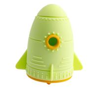 Dog Treat Ball | Interactive Treat Dispensing Dog Toys - Indestructible Toy For Puppies, Pet Feeder Ball, Rocket-Shaped Stuffer For Small To Large Dogs