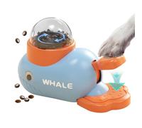 Dog Treat Dispenser - 8.46 Inch ABS Automatic Slow Feeder | Interactive Dog Puzzle Toy | Treat Dispensing Toy For Dogs And Cats Training, Interactive Play, Healthy Feeding Habits