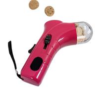 Dog Treat Dispenser Button, Handheld Pet Snack Shooter, 1.77 inches, Interactive Pet Training, Stimulates Reward Toy, Fun Snack Feeder for Puppies, Kittens, Animals