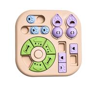 Dog Treat Dispenser - Interactive Puzzle, Slow Feed, Self-Confidence Game, Non-Slip Training Enrichment Toy | Puppy Kitten Cat Mental Stimulation La