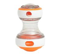 Dog Treat Dispenser - Puppy Rolling Puzzle Toy, Tough Slow Feeder, Interactive Brain Training, Sturdy Chew Resistant Design, Excellent Pet Enrichment, Fun Pet Play 3.35x3.35x5.91 Inches