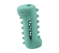 Dog Treat Dispenser - Puzzle Chew Toy, Interactive Play Ball | 5.12x5.12x1.97 inches Dantal Cleaning Chew Toy, Durable Dog Enrichment Feeder, Stimulating Brain Game Toy, Treat Time Training Fun