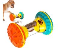 Dog Treat Dispenser Toy - Adjustable Slow Feeder Puzzle Game, Interactive Mental Stimulation Pet Toy with Reward Dispensing Design Feature, Ideal for Home Kitchen Living Room Camping Training Use