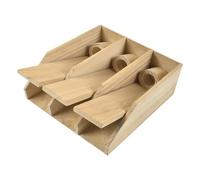 Dog Treat Dispenser Toy | Piano Keyboard Dog Treat Toys to Keep Them Busy - Wooden Dispensing Interactive Teeth Cleaning Training for Reduces Stress Chewing Food Puppy Indoor Playing