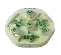 Dog Treat Dispenser Toy - Slow Feed Interactive Puzzle Game Pet Mental Stimulation Toy Modern Training Style Distrib Design
